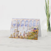 High Bridge Harlem River | George Luks Kaart (Voorkant)