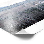 High Bridge met sneeuw Foto Afdruk (Hoek)