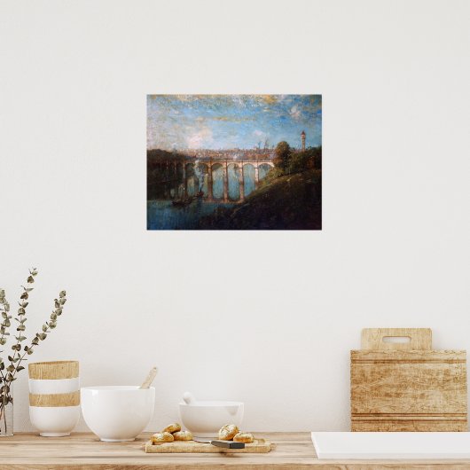 High Bridge - New York - Poster 1905 (Keuken)