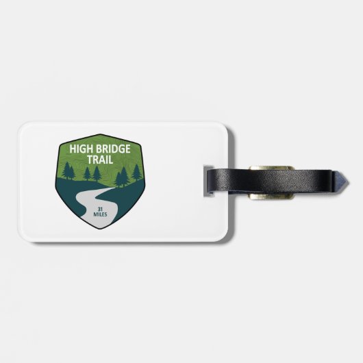 High Bridge-pad Bagagelabel (Achterkant horizontaal)