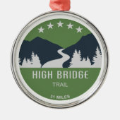 High Bridge-pad Metalen Ornament (Voorkant)