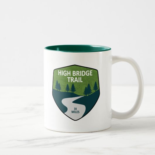 High Bridge Trail Tweekleurige Koffiemok (Rechts)