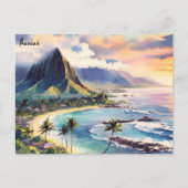 High buy travel Beach  kaart Hawaii Briefkaarten (Voorkant)