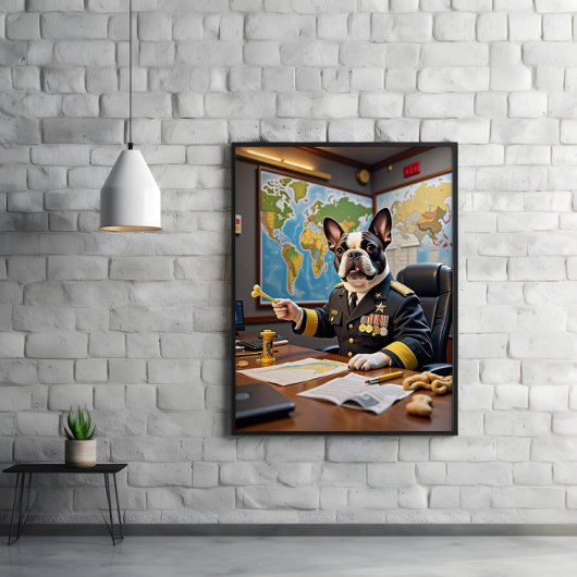 High Command Frenchie: Snacks in zicht Poster