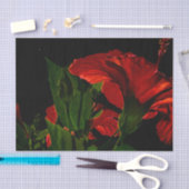 High Contrast Hibiscus Flower Photo Illustration Tissuepapier (Craft)