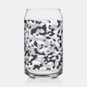 High contrast urban camouflage blikvorm glas (Achterkant)