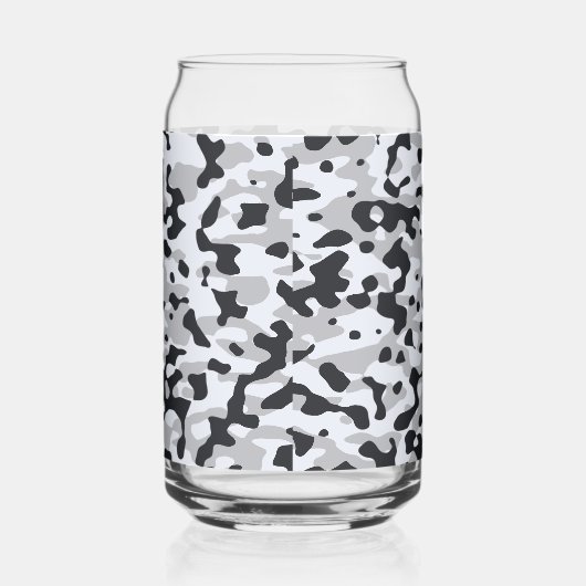 High contrast urban camouflage blikvorm glas (Rechts)