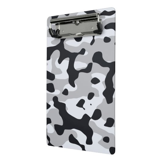 High contrast urban camouflage mini klembord (Angled2)