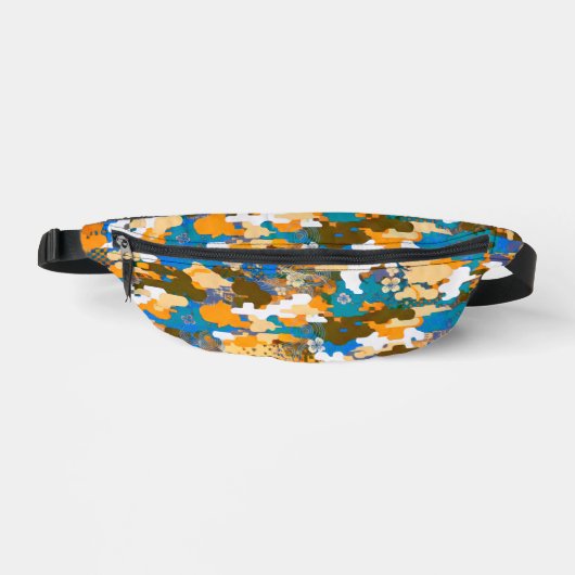 High-contrast Urban Digital Camouflage Pattern  Heuptasje (Voorkant)