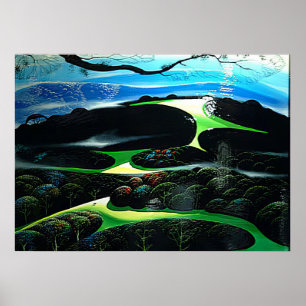 High Country Meadow - Magisch Realisme  Eyvind Ear Poster