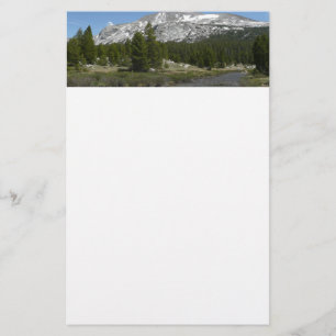 High Country Mountain Stream II in Yosemite Briefpapier
