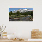 High Country Mountain Stream II in Yosemite Poster (Keuken)