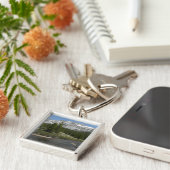 High Country Mountain Stream II in Yosemite Sleutelhanger (Zijkant)