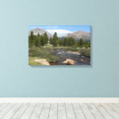 High Country Mountain Stream III bij Yosemite Canvas Afdruk (Insitu (Houten vloer))