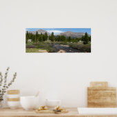 High Country Mountain Stream III in Yosemite Poster (Keuken)