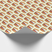 High Cream Tea Scone Jam UK British Bakery Food Cadeaupapier (Hoek)