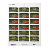 High Def Kayak; Mailing benodigdheden Etiket (Full Sheet)