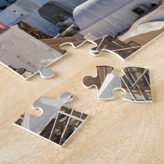 High Definition fotografie Santorini, puzzel Legpuzzel (Zijkant)