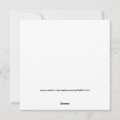 HIGH DEFINITION PRINT VERJAARDAG KAART (Achterkant)