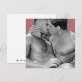 High Definition Print Vierkante Platte Kaart Hunks (Voorkant / Achterkant)