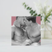 High Definition Print Vierkante Platte Kaart Hunks (Staand voorkant)