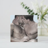 High Definition Print Vierkante Platte Kaart Hunks (Staand voorkant)