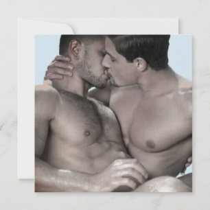 High Definition Print Vierkante Platte Kaart Hunks