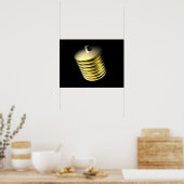 High-Density Memory Chipstack Poster (Keuken)