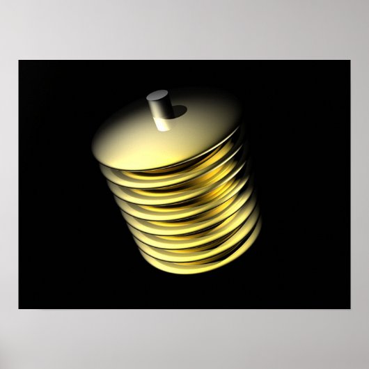 High-Density Memory Chipstack Poster (Voorkant)