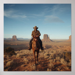 High Desert Mesa Journaal - Westerse Geologie  Poster