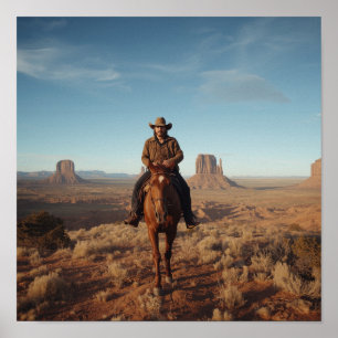 High Desert Mesa Journaal - Westerse Geologie Poster