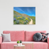 High Desert Spring Bloom Canvas Afdruk (Insitu (Woonkamer))