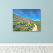 High Desert Spring Bloom Canvas Afdruk (Insitu (Houten vloer))