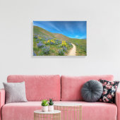 High Desert Spring Bloom Canvas Afdruk (Insitu (Woonkamer))