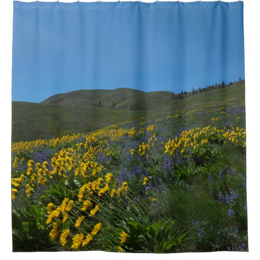 High Desert Springtime Douchegordijn (Voorkant)
