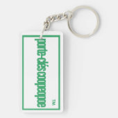 high-end accessoires sleutelhanger (achterkant)