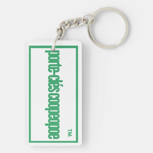 high-end accessoires sleutelhanger (achterkant)