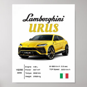 High-End Automotive Print   Italiaanse Super SUV U