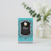 High-end Cupcake-Visitekaartje Visitekaartje (Staand voorkant)