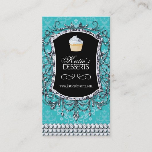 High-end Cupcake-Visitekaartje Visitekaartje (Voorkant)