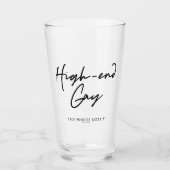 High-end gay - De witte lotus Glas (Voorkant)