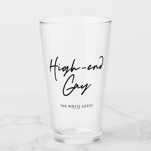 High-end gay - De witte lotus Glas