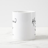 High-end gay - De witte lotus Grote Koffiekop (Voorkant)