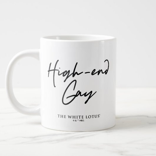 High-end gay - De witte lotus Grote Koffiekop (Links)