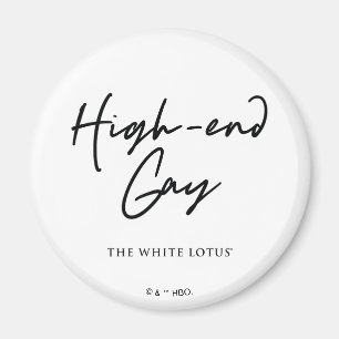 High-end gay - De witte lotus Magneet