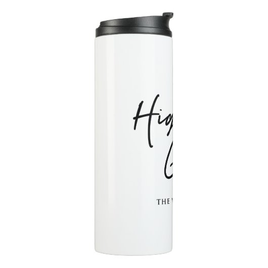 High-end gay - De witte lotus Thermosbeker (Gedraaid links)