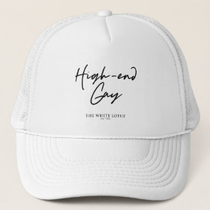 High-end gay - De witte lotus Trucker Pet