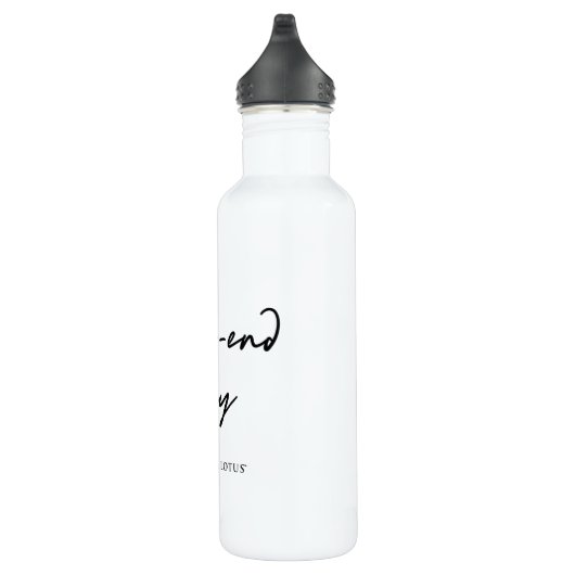 High-end gay - De witte lotus Waterfles (Rechts)