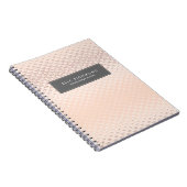 High-end Roos Gold Note Book Notitieboek (Rechterzijde)