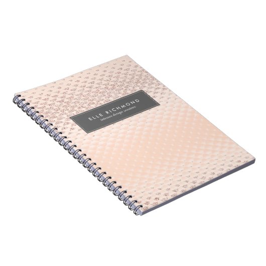 High-end Roos Gold Note Book Notitieboek (Rechterzijde)